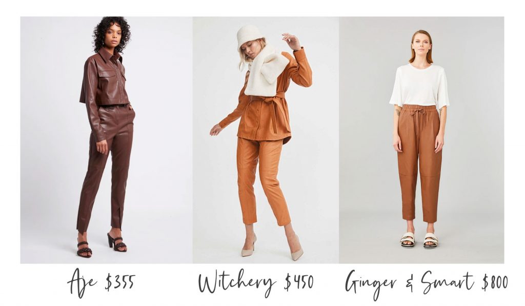 BUYING BROWN LEATHER PANTS? | Style Sense